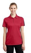 Sport-Tek® Ladies PosiCharge® Active Textured Colorblock Polo